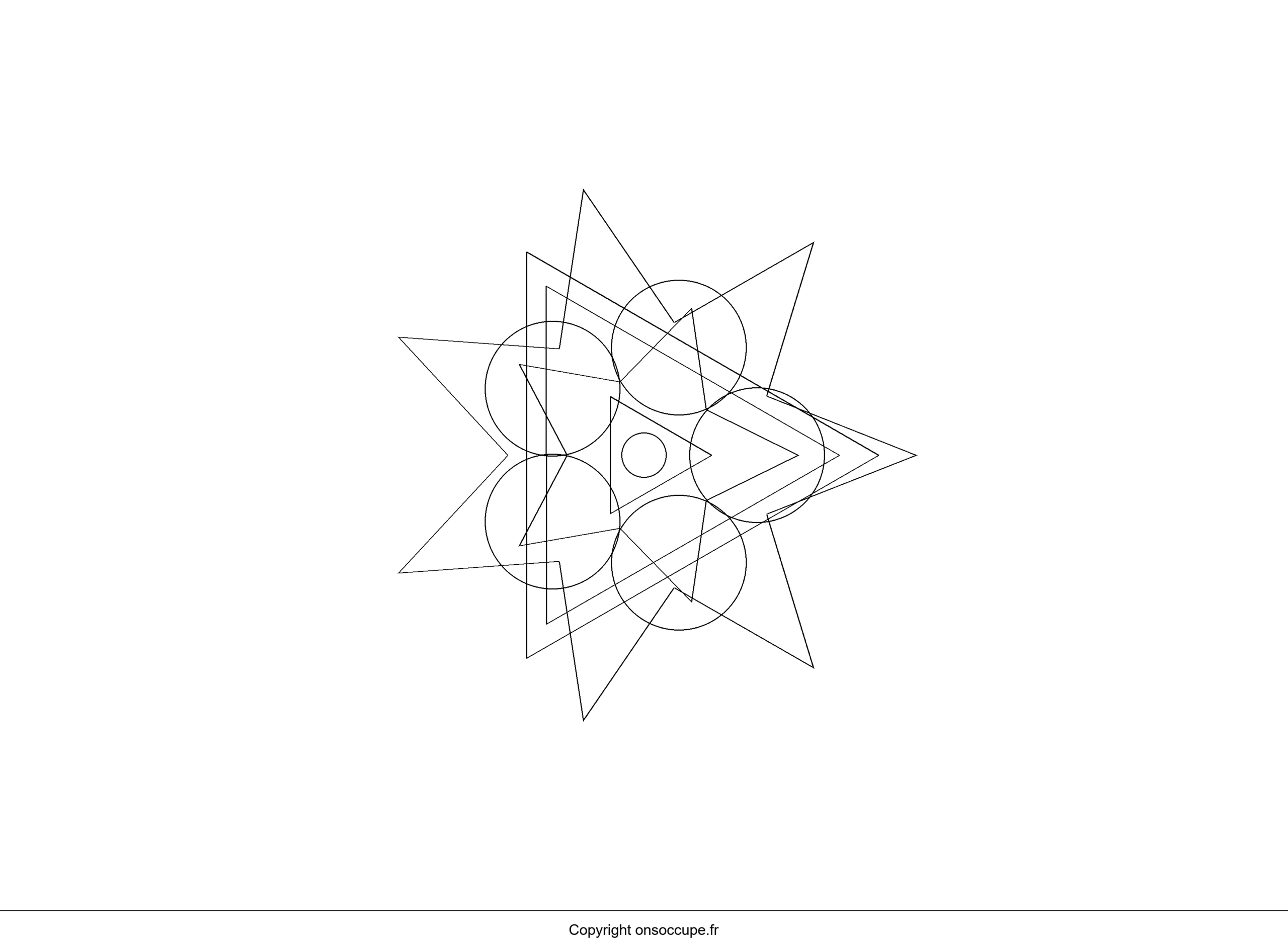 Coloriage Mandala Enfant 6 à colorier - Mandala simple et amusant - Mandalas Enfant à imprimer gratuitement