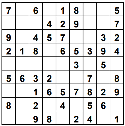Niveau 3 - Sudoku 9x9