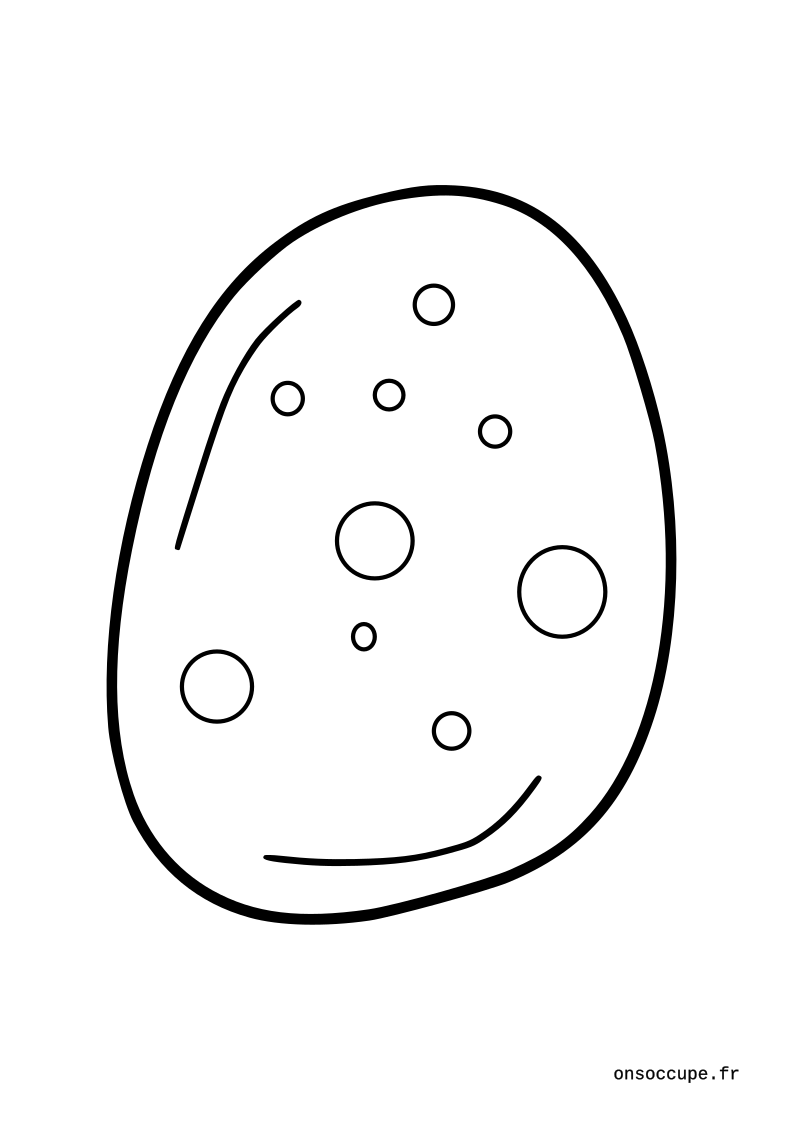 Coloriage Coloriage Pierre-Eau Pokémon #1 – Pierre évolutive - Pokémon à imprimer gratuitement