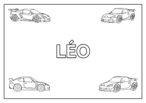 Ex de coloriage personnalisé